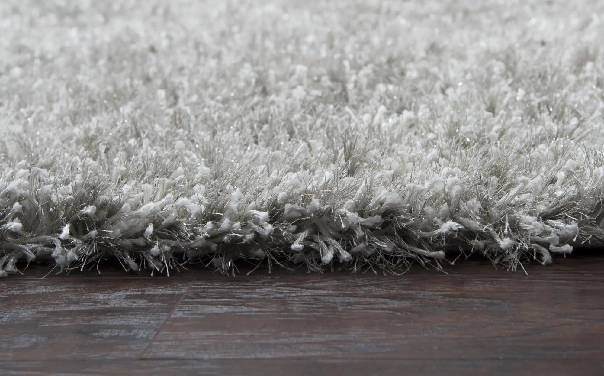 3' X 5' Light Gray And Silver Hand Tufted Area Rug Homeroots Home Decor