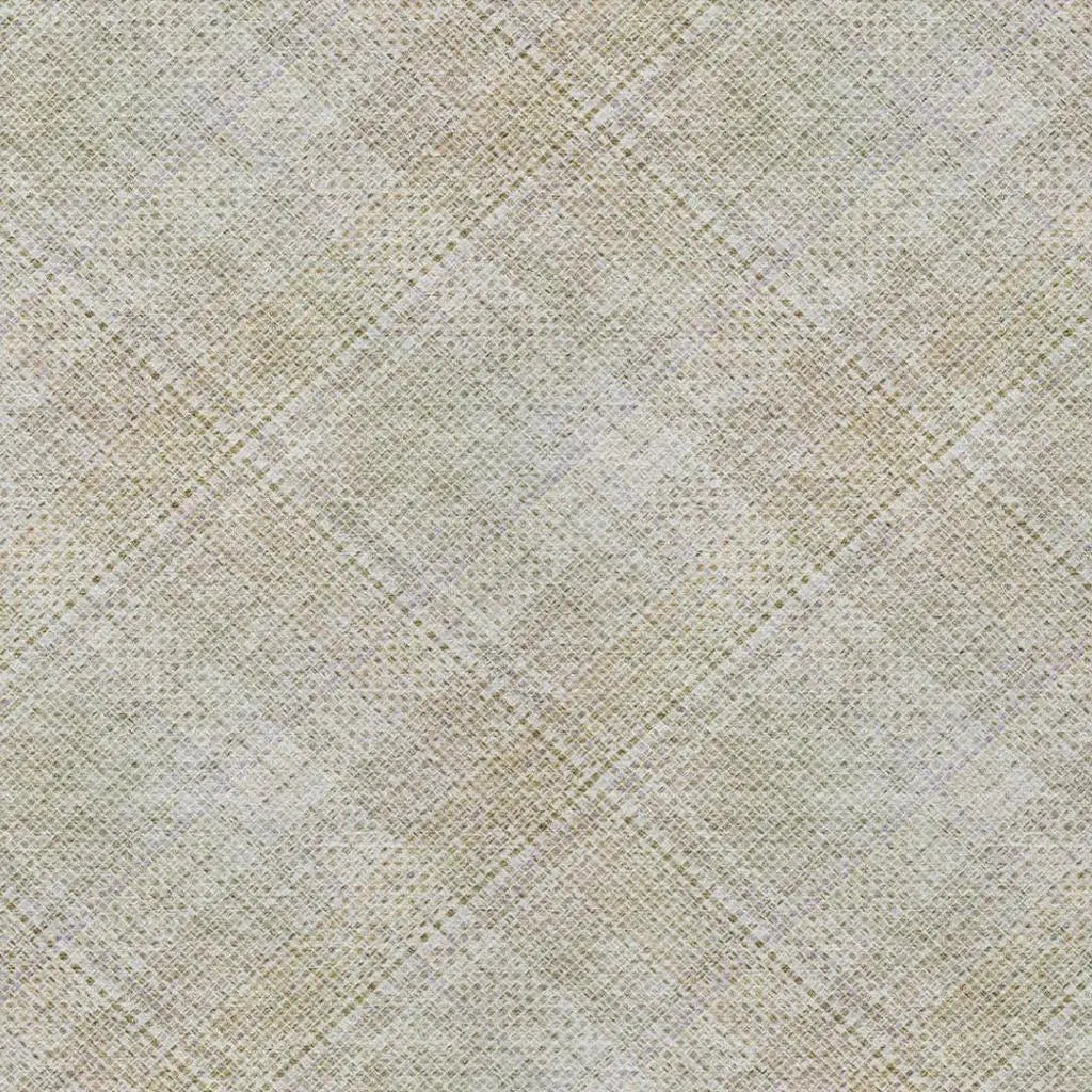 3' X 5' Linen And Ivory Plaid Washable Indoor Outdoor Area Rug Homeroots Outdoor