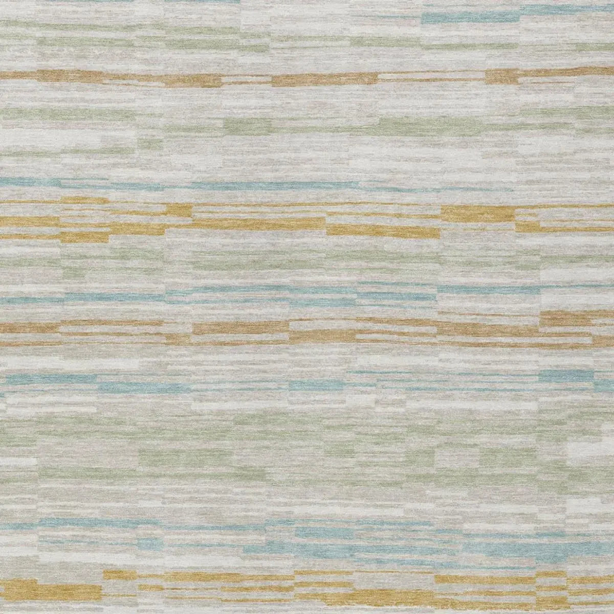 3' X 5' Linen And Ivory Striped Washable Indoor Outdoor Area Rug Homeroots Outdoor