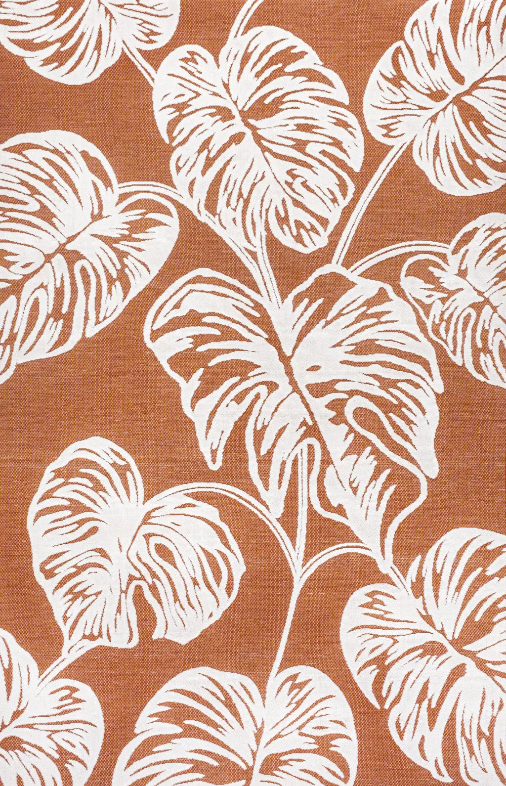 3' X 5' Orange And Ivory Floral Indoor Outdoor Area Rug Homeroots Outdoor