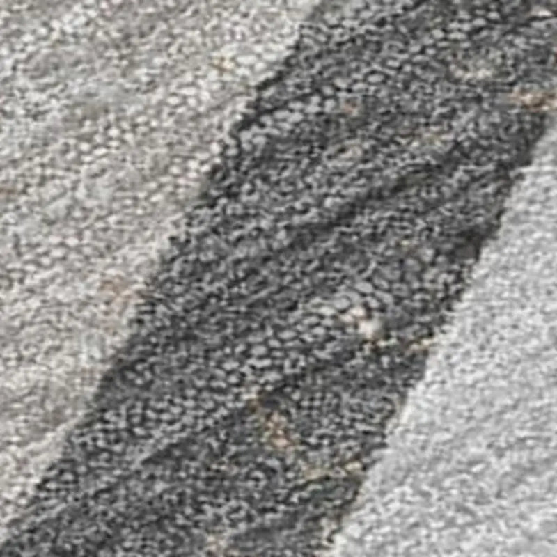 3' X 5' Pewter And Gray Abstract Washable Indoor Outdoor Area Rug Homeroots Outdoor