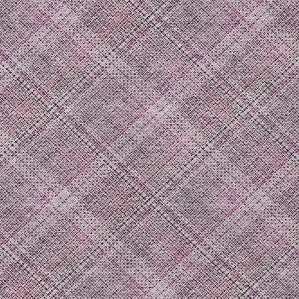 3' X 5' Pink And Blush Plaid Washable Indoor Outdoor Area Rug Homeroots Outdoor