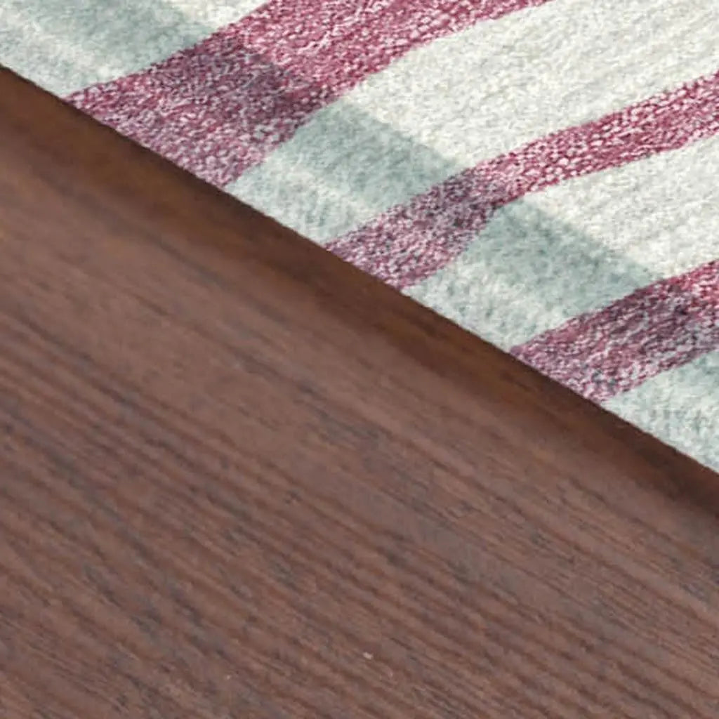 3' X 5' Pink And Ivory Zebra Print Washable Indoor Outdoor Area Rug Homeroots Outdoor