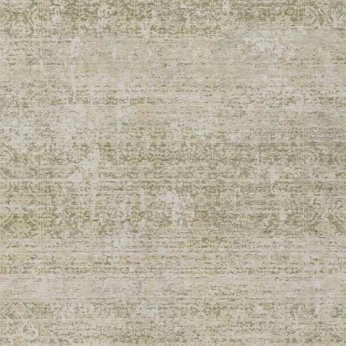 3' X 5' Sage And Green Abstract Washable Indoor Outdoor Area Rug Homeroots Outdoor
