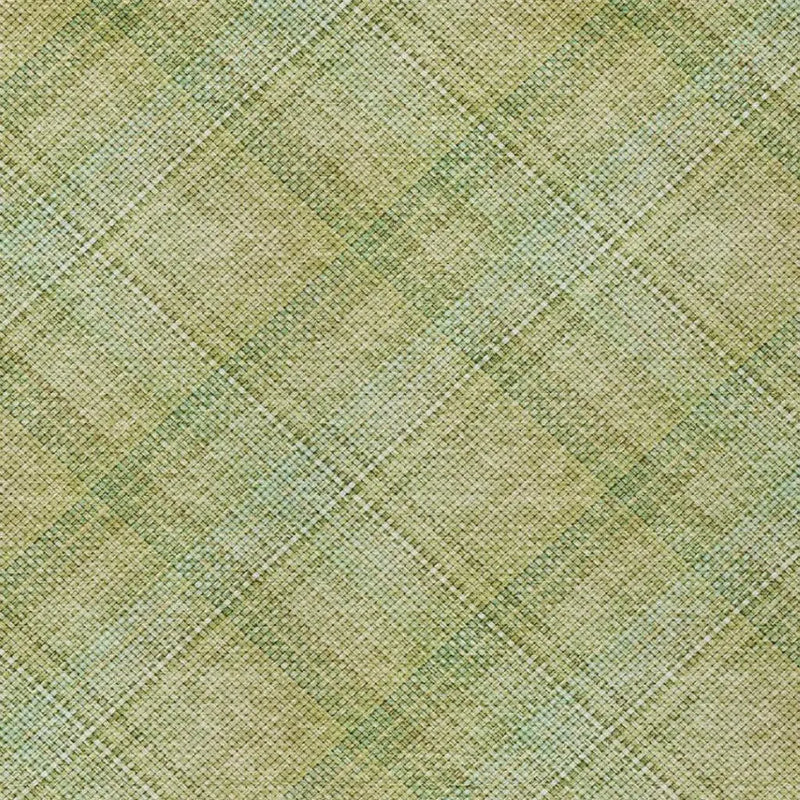 3' X 5' Sage And Green Plaid Washable Indoor Outdoor Area Rug Homeroots Outdoor