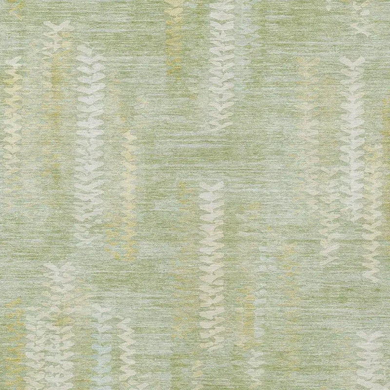 3' X 5' Sage And Green Striped Washable Indoor Outdoor Area Rug Homeroots Outdoor