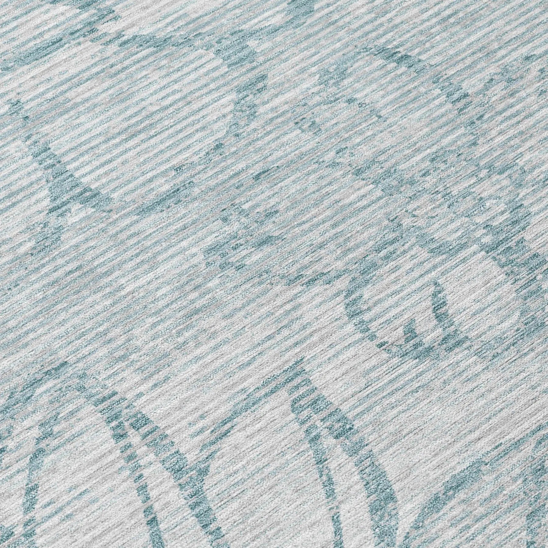3' X 5' Silver And Gray Floral Washable Indoor Outdoor Area Rug Homeroots Outdoor