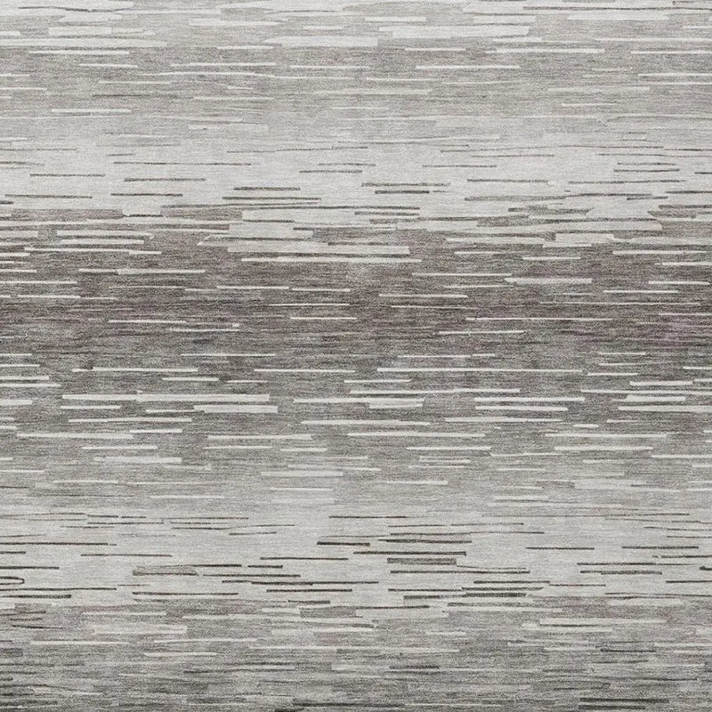 3' X 5' Taupe And Brown Striped Washable Indoor Outdoor Area Rug Homeroots Outdoor