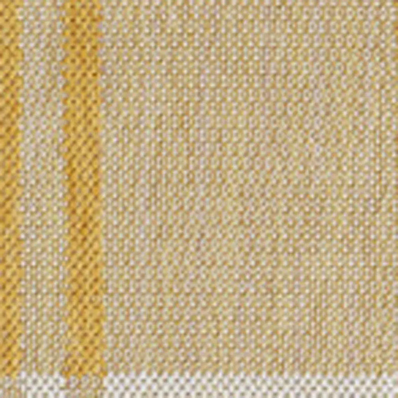 3' X 5' Yellow And Cream Gingham Indoor Outdoor Area Rug Homeroots Outdoor