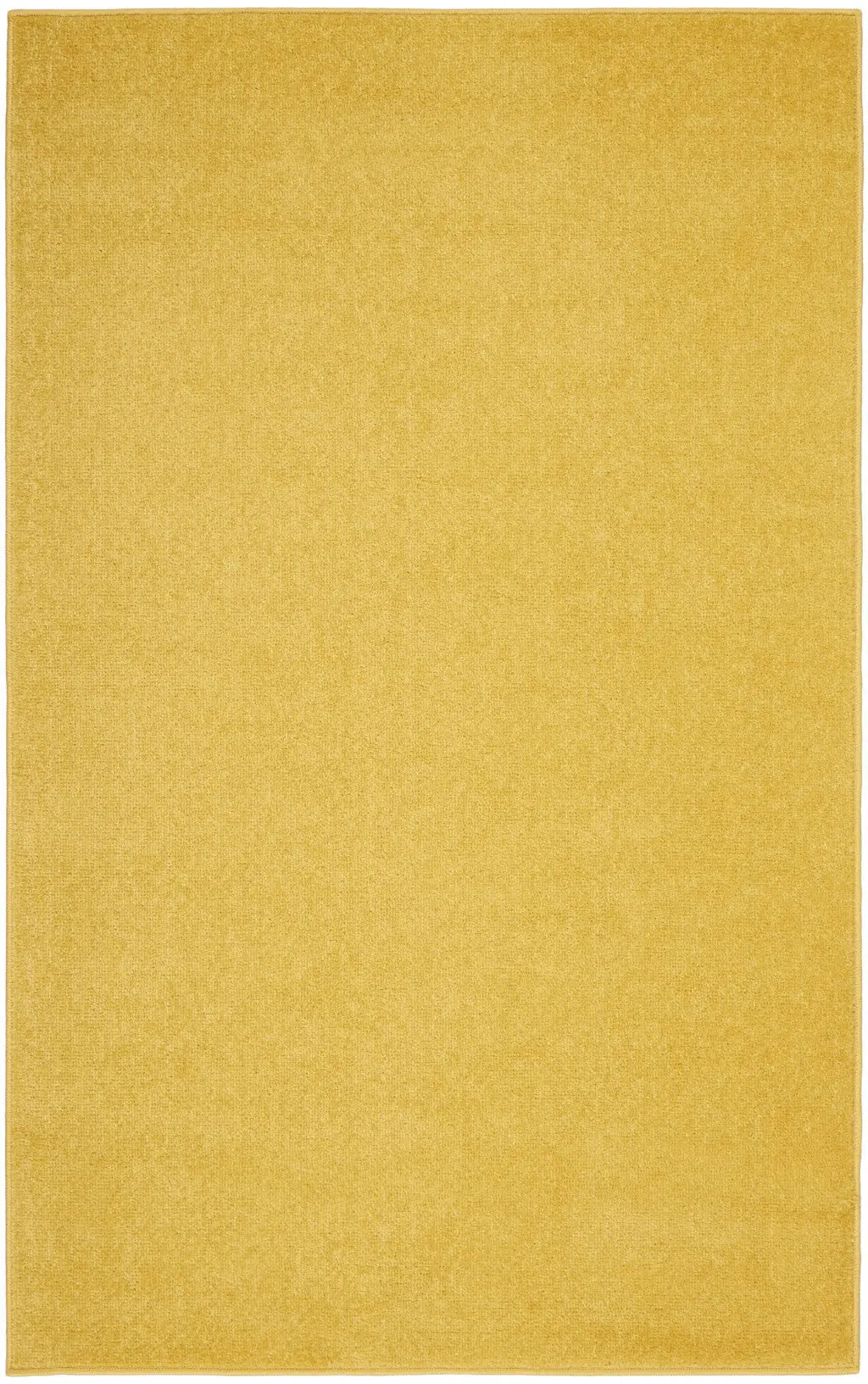 3' X 5' Yellow Indoor Outdoor Area Rug - GreatEagleInc