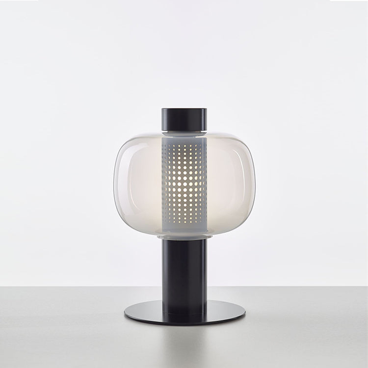 Nordic table lamp glass decoration table lamp LED table lamp est design table lamp reading light studyroom lighting Black and Clear