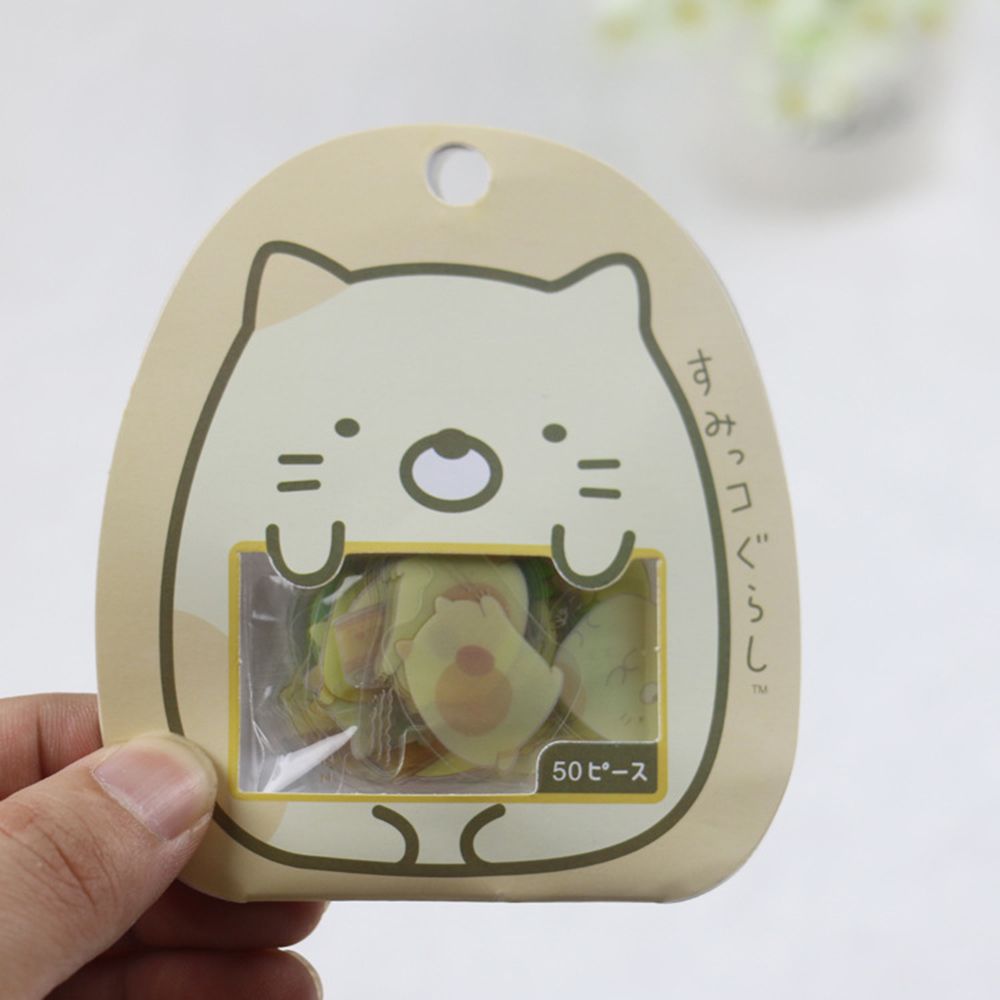 Diy Cute Cartoon Kawaii Pvc Stickers Lovely Cat Bear Sticker For Diary Decoration School Office Supplies