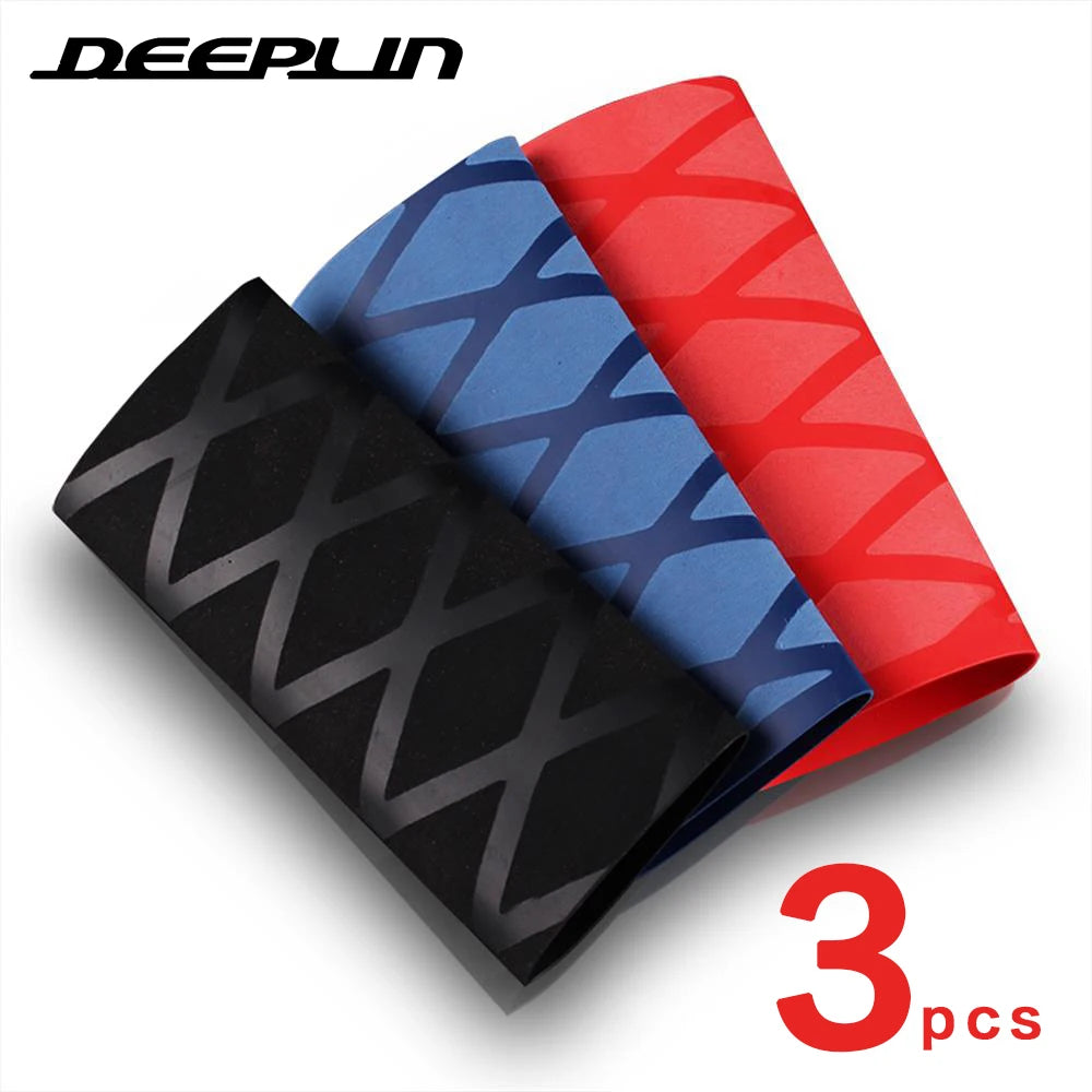 3pcs DEEPLIN Table Tennis Rackets for Overgrip Handle Tape Heat-shrinkable Ping Pong set bat grips Sweatband Accessories