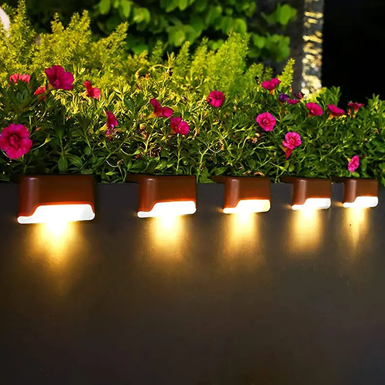 4-Pack Solar LED Deck & Step Lights Marquee Innovations
