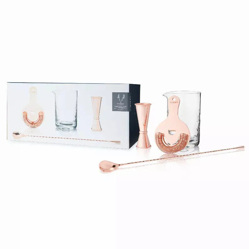 4-Piece Mixologist Barware Set By Viski True Brands