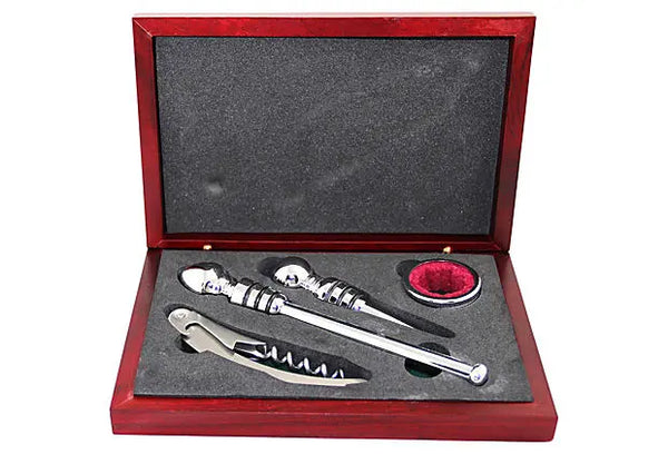4-Piece Wine Set Corbell Silver