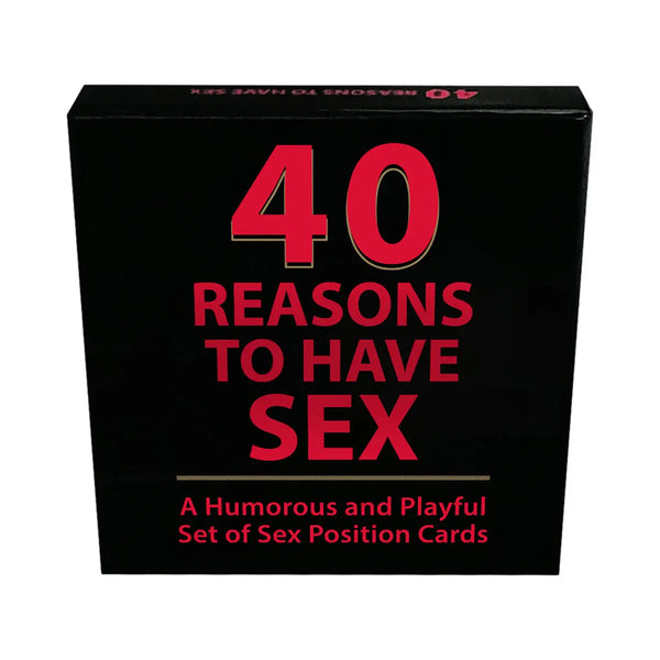 40 Reasons to Have Sex Cards Kheper Games