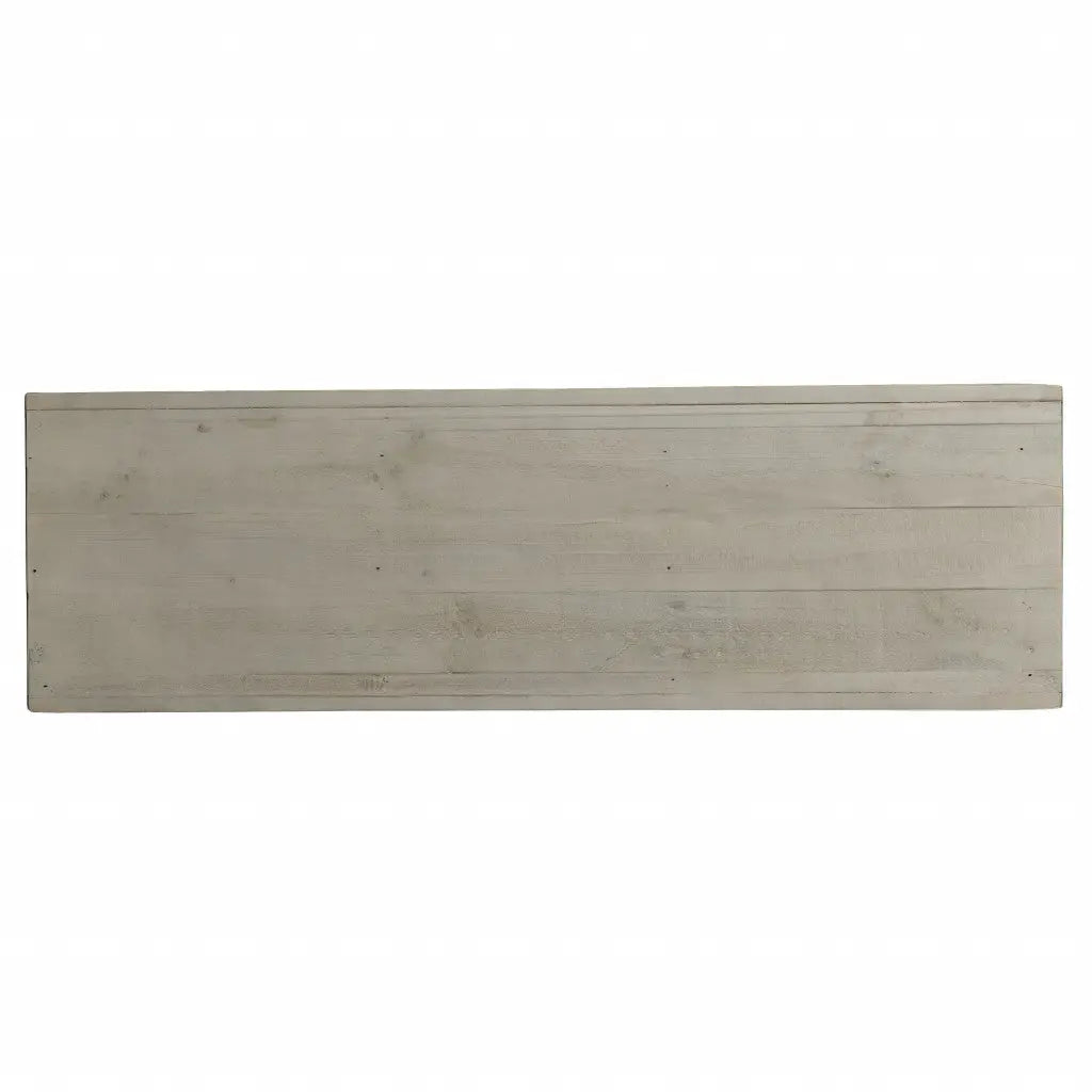 40" White Carved Geometric Sideboard with Two Doors Homeroots Kitchen & Dining