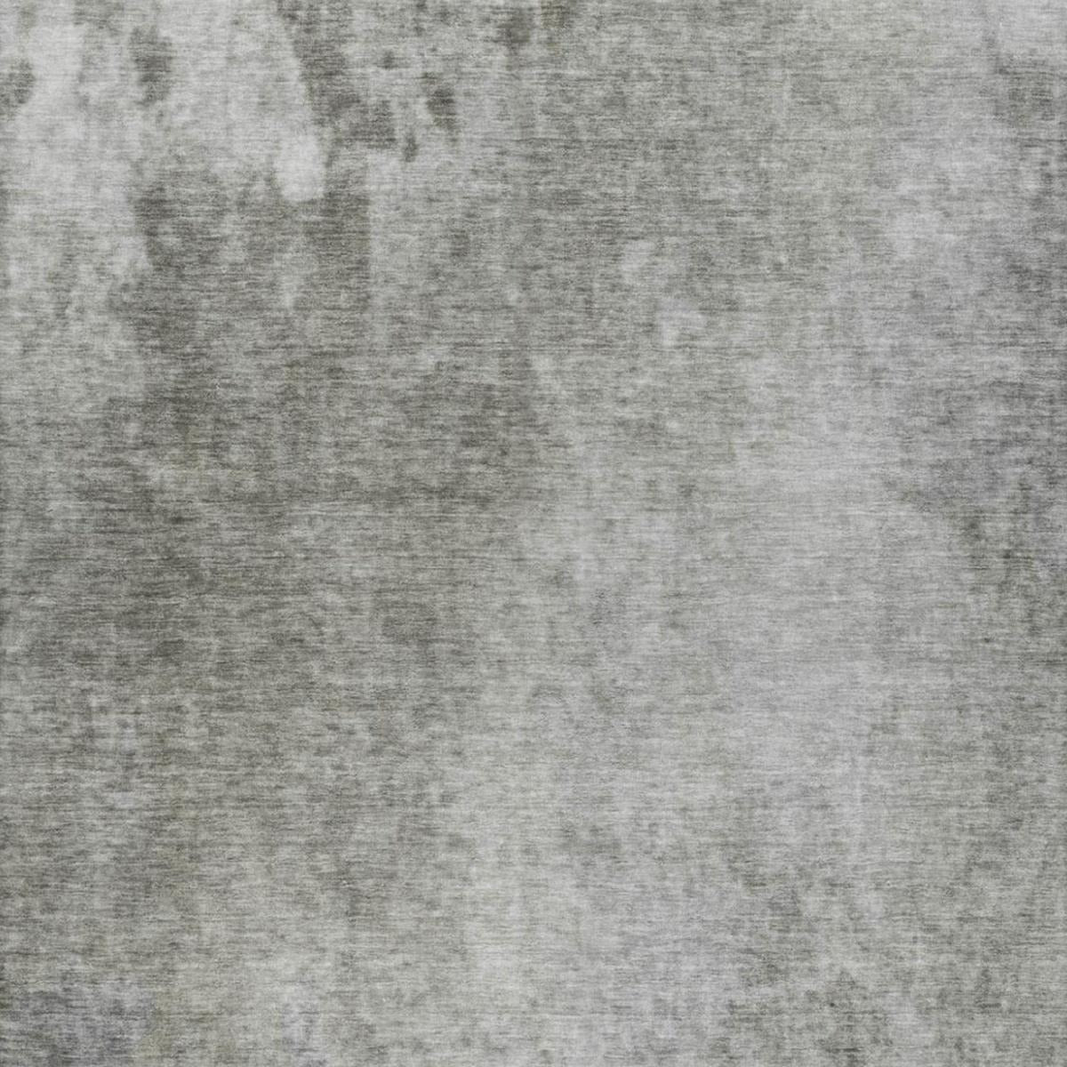 3' X 5' Gray And Silver Abstract Shag Washable Area Rug With UV Protection - Home & Garden