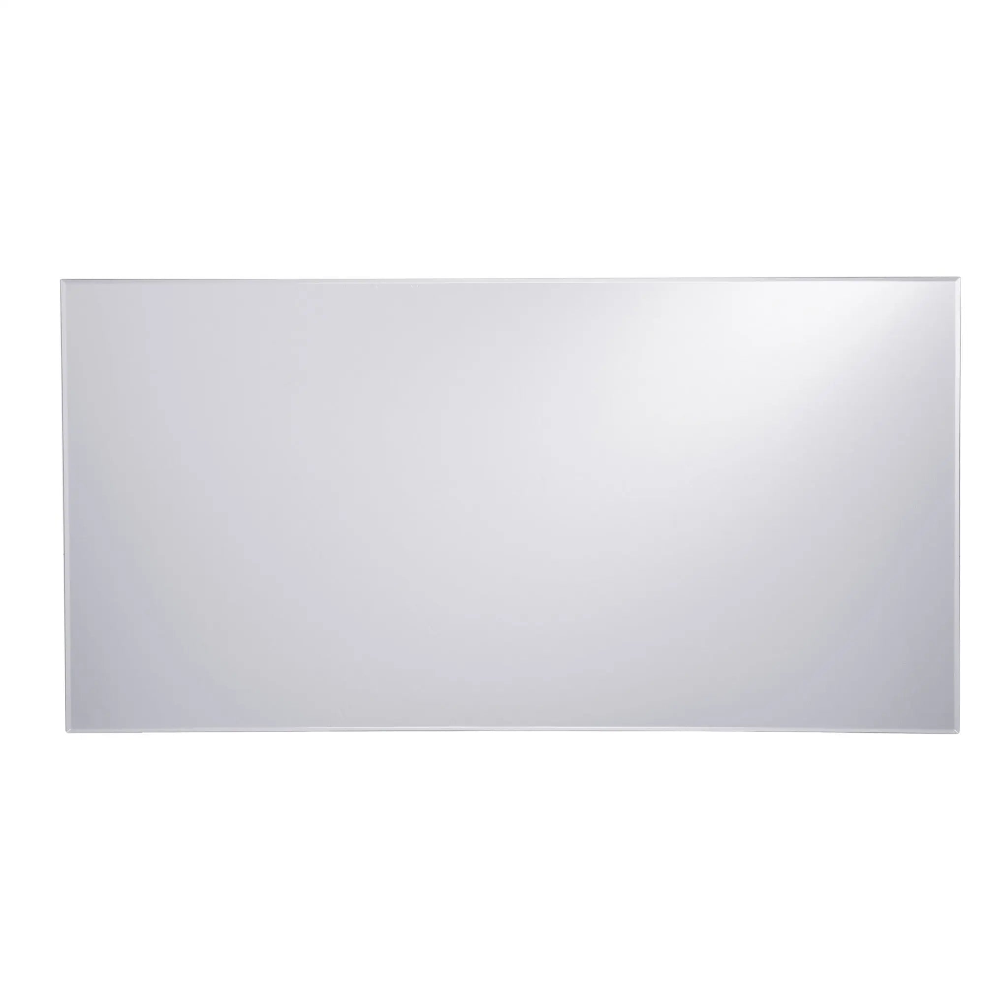 41" Silver Glass With Iron Mirrored Coffee Table Homeroots Living Room