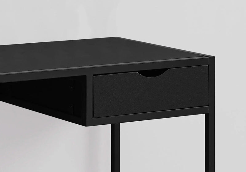 42" Black Computer Desk Homeroots Office