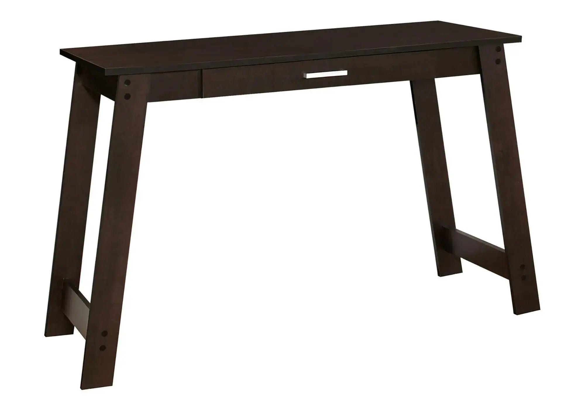42" Brown Computer Desk Homeroots Office