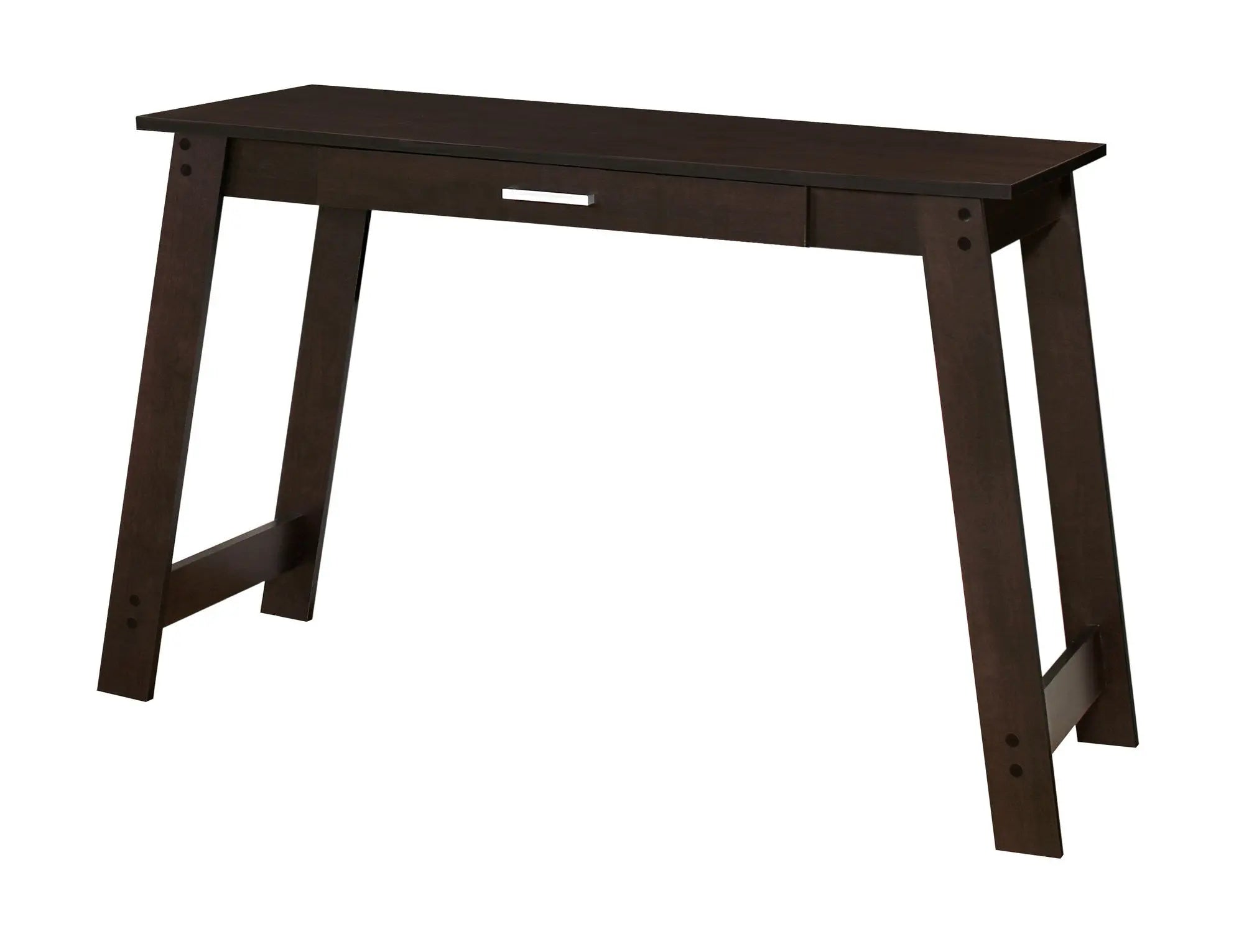 42" Brown Computer Desk Homeroots Office