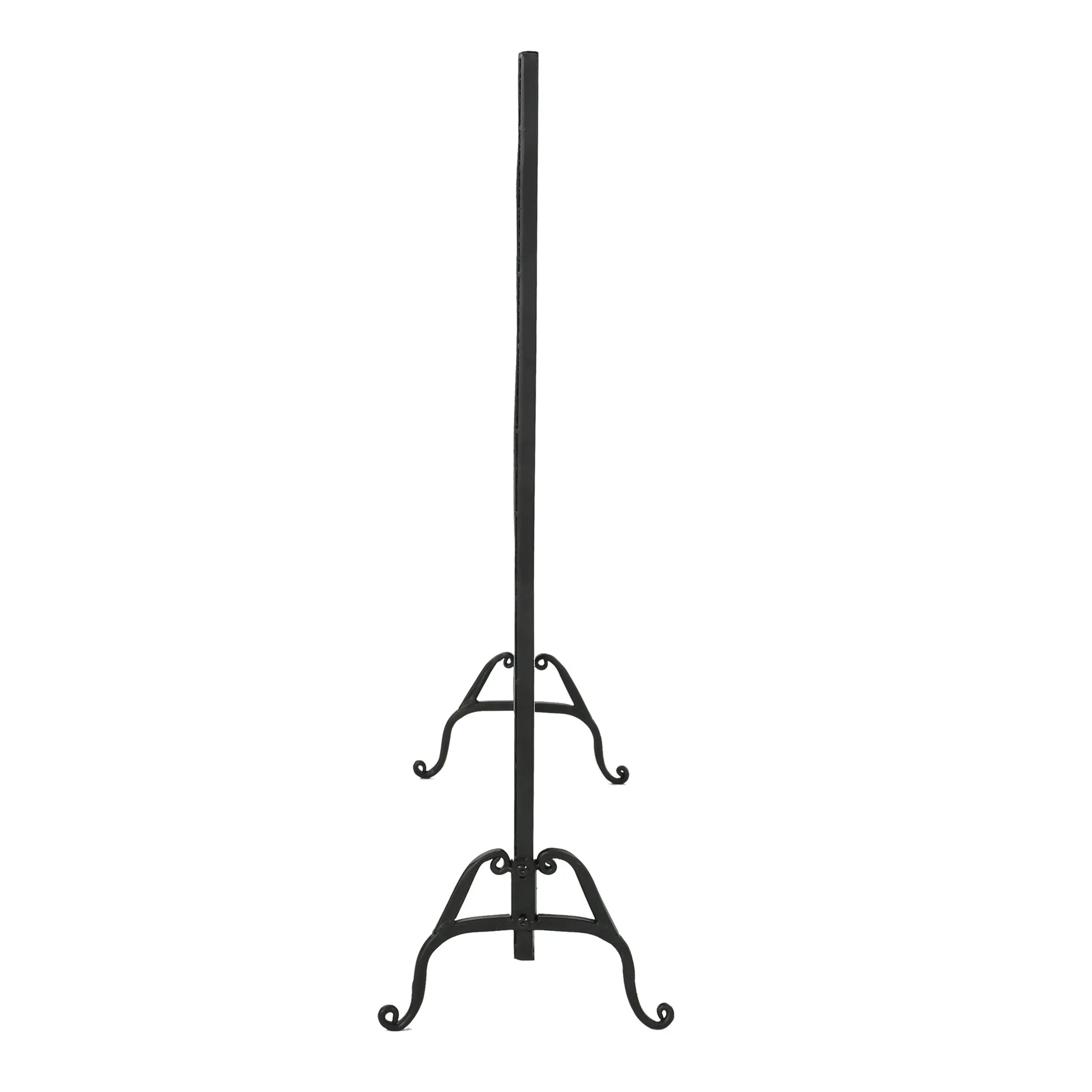 44" Black Iron Ethanol Fireplace Homeroots Home Decor