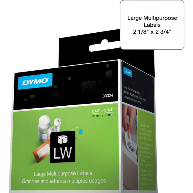 Dymo LabelWriter Large Multipurpose Labels - GreatEagleInc