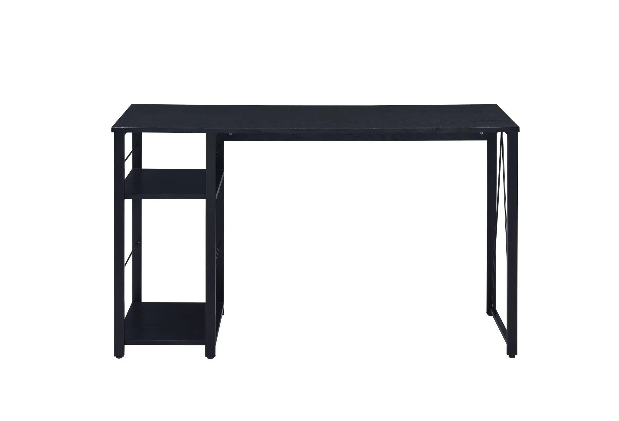 47" Black Writing Desk Homeroots Office
