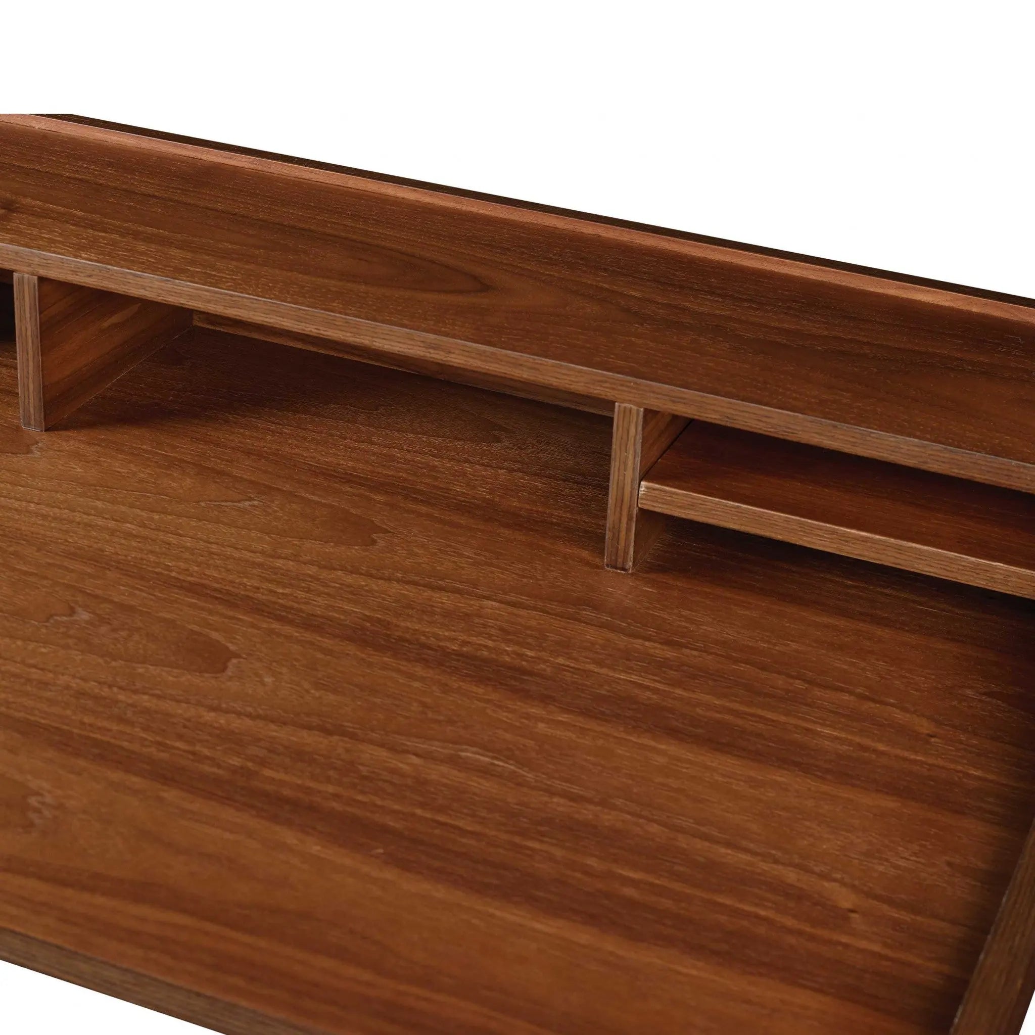 47" Brown Writing Desk Homeroots Office