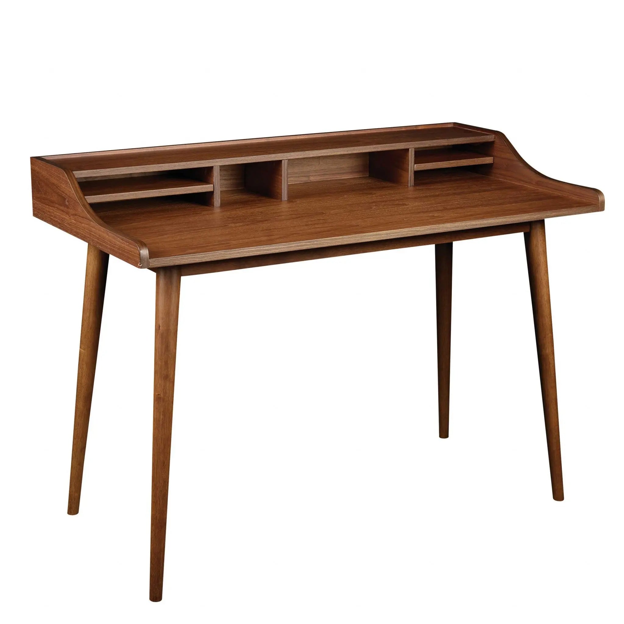 47" Brown Writing Desk Homeroots Office
