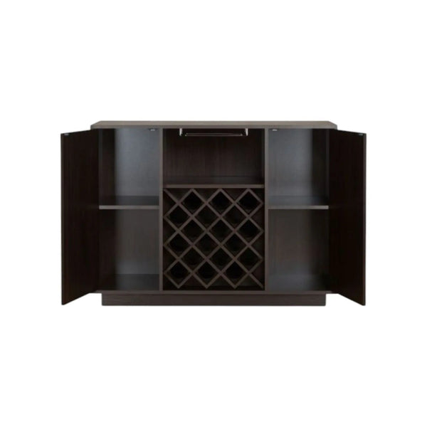 47" Espresso Server with Two Doors Homeroots Kitchen & Dining
