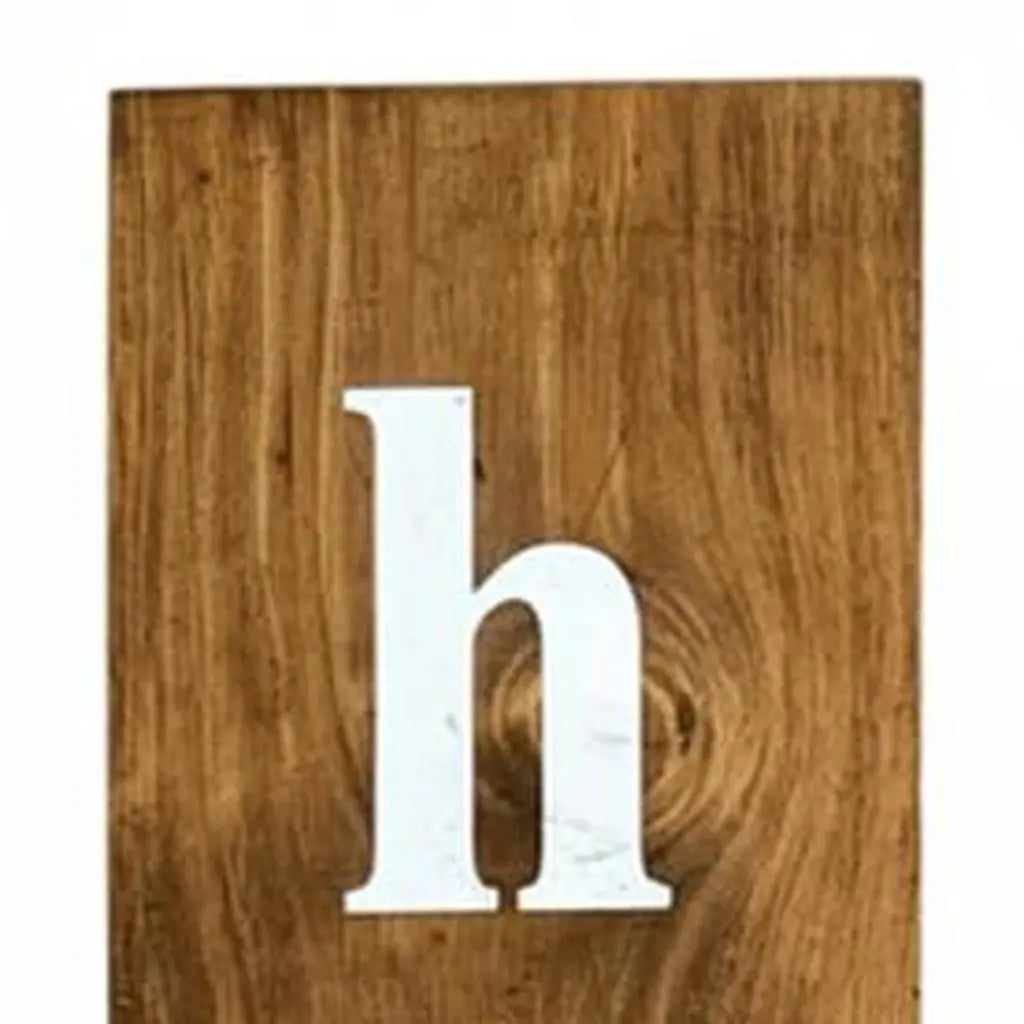 47" Natural And White Solid Wood Wildflowers Hello Porch Sign Homeroots Outdoor
