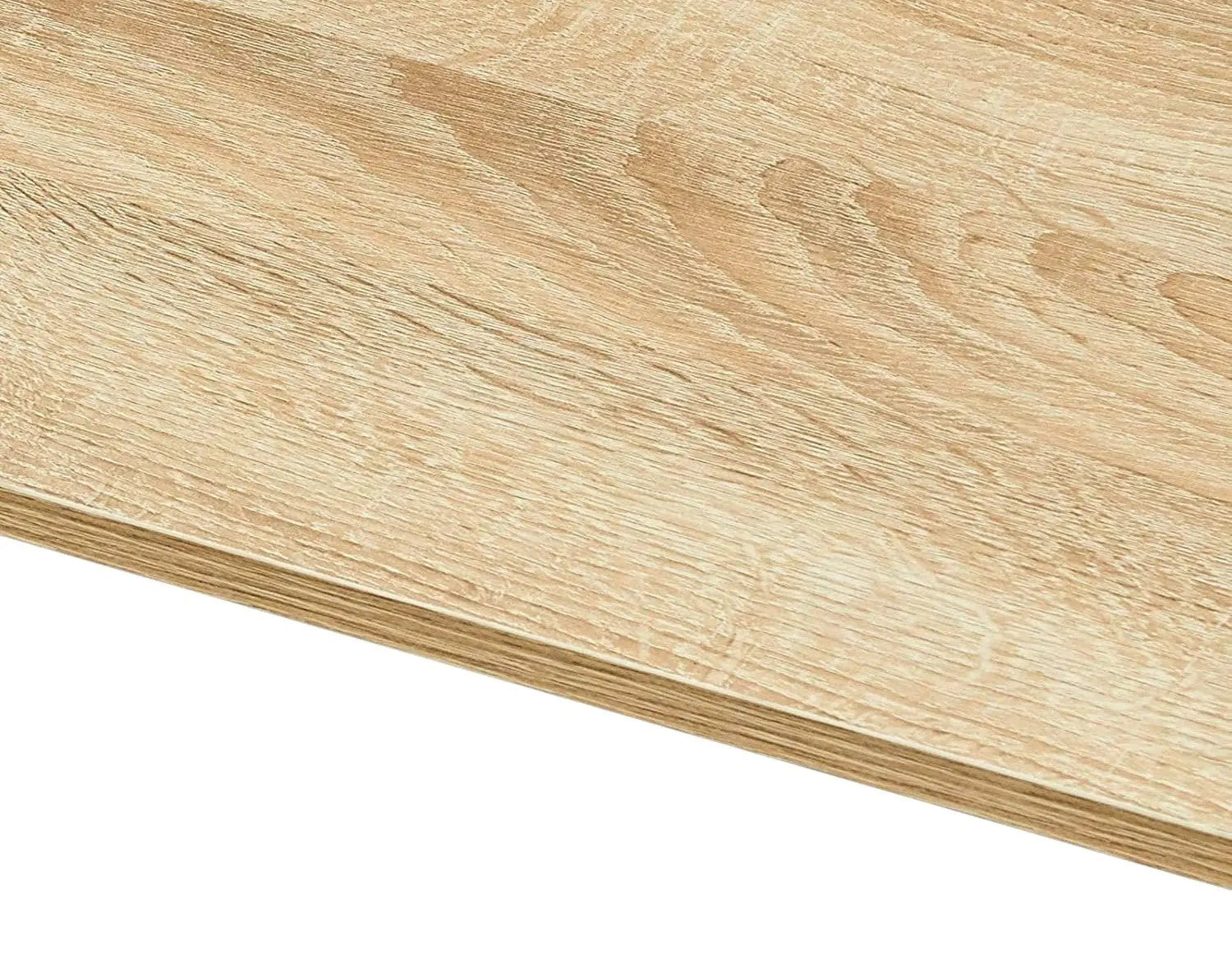 47" Natural and Black Wood and Metal Computer Desk Homeroots Office