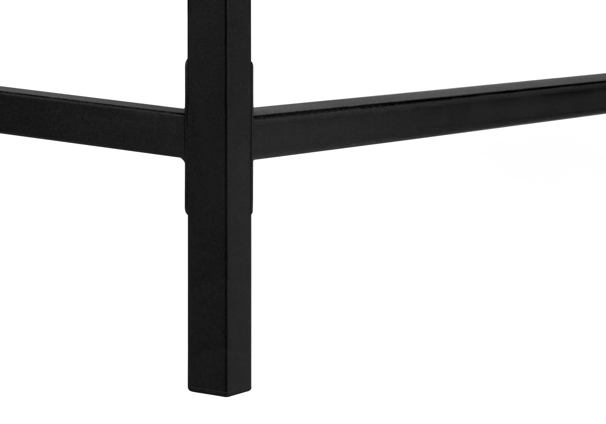 47" Taupe and Black Wood and Metal H-Shape Computer Desk With Two Drawers Homeroots Office
