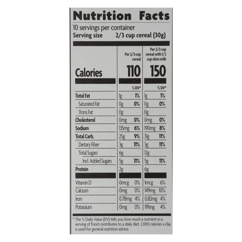 Nature's Path Crunchy Vanilla - Sunrise - Case Of 12 - 10.6 Oz. - GreatEagleInc