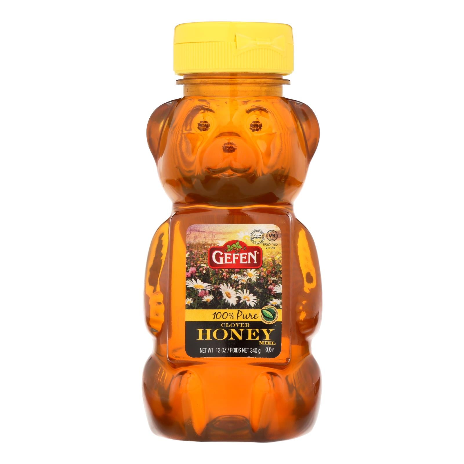 Gefen Honey Bear - Case Of 12 - 12 Oz. - GreatEagleInc