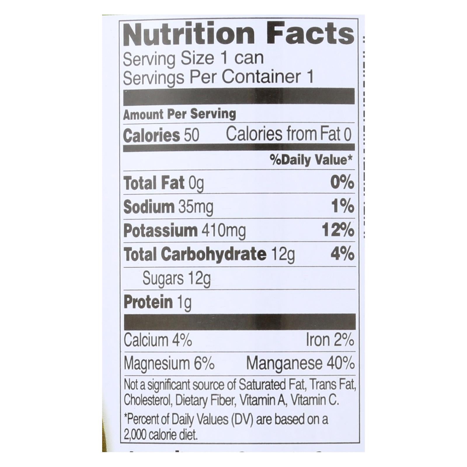 Nature Factor Organic Coconut Water - Case Of 12 - 10.1 Fl Oz. - GreatEagleInc