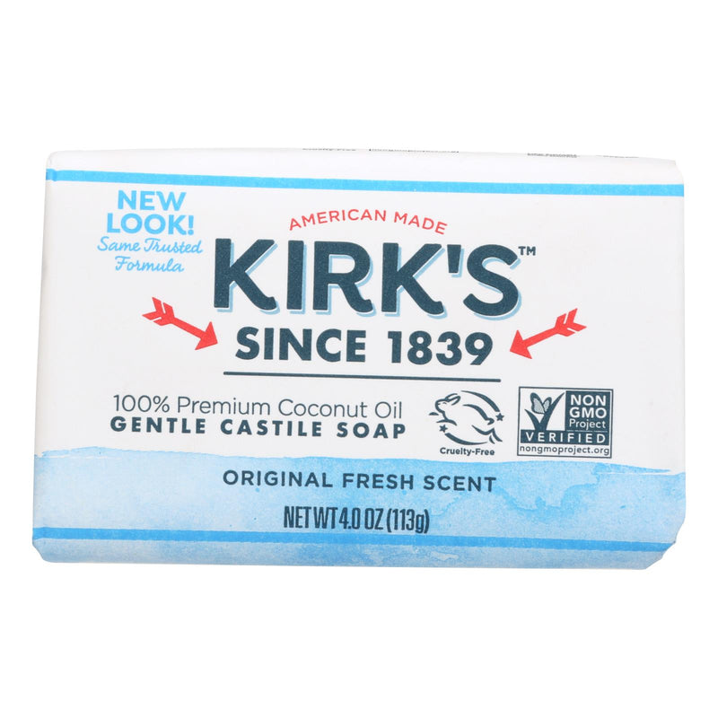 Kirk's Natural Original Castile Soap - 4 Oz - Eco-Friendly Home & Grocery