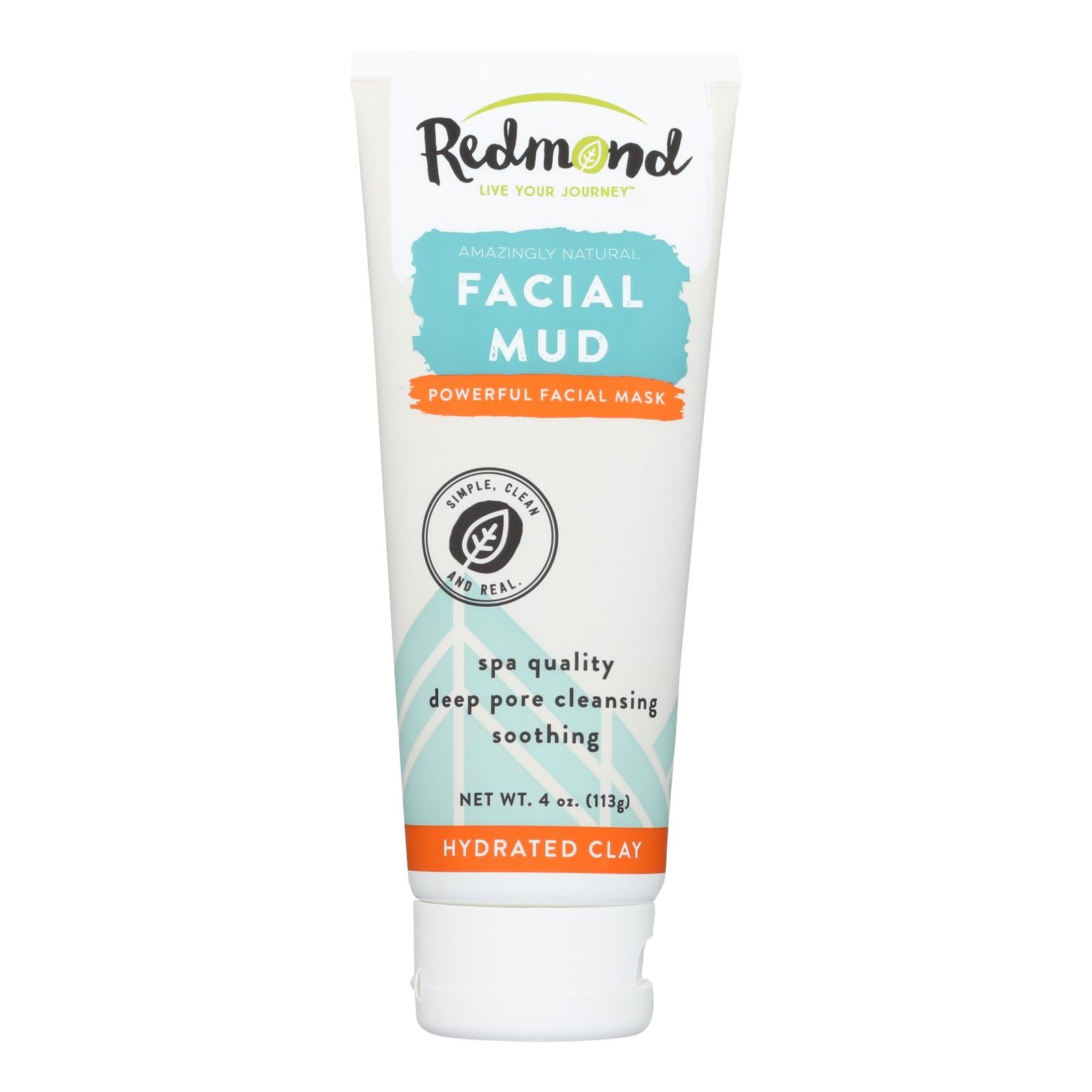 Redmond Clay, Facial Mud,  - 1 Each - 4 Oz - GreatEagleInc