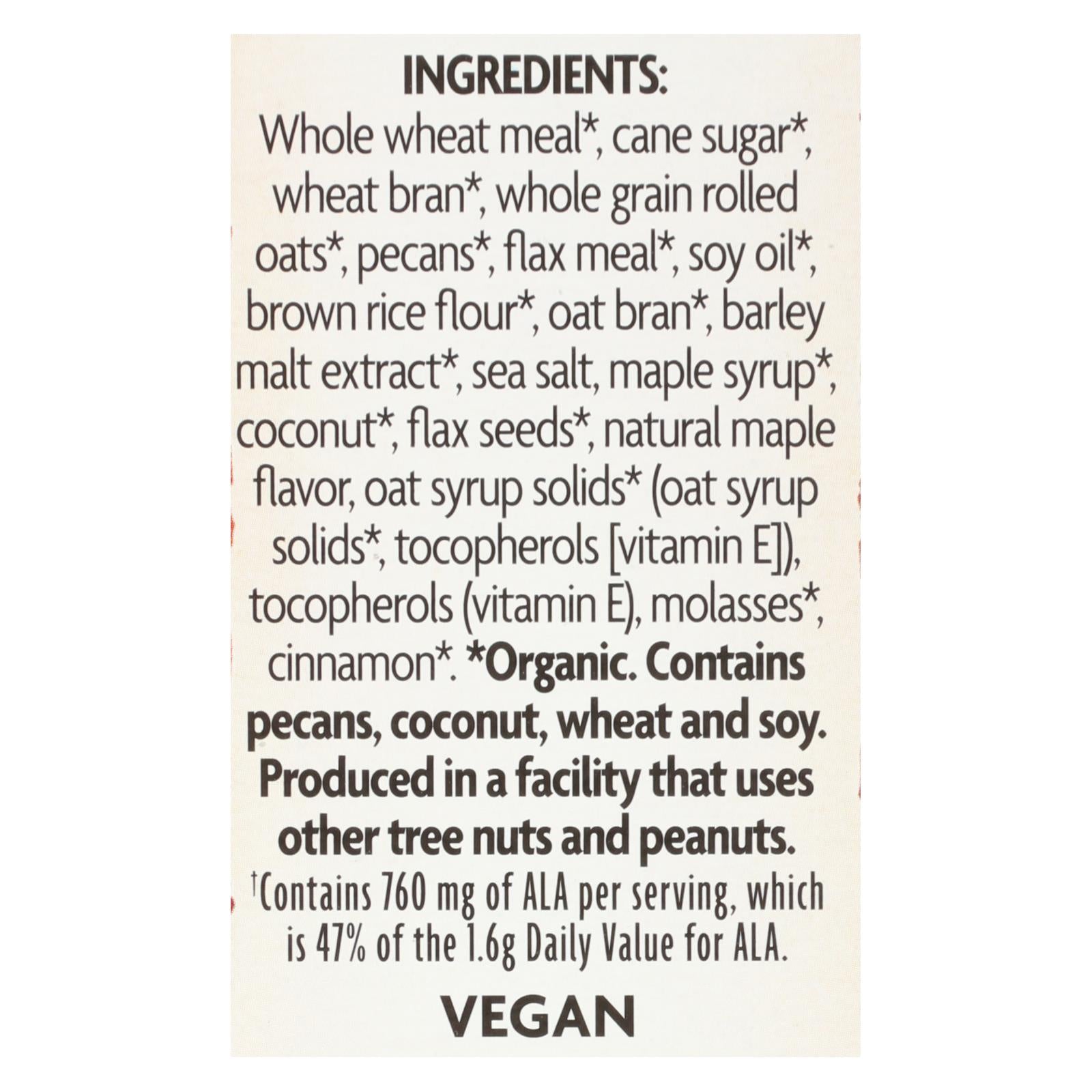 Nature's Path Maple Pecan Crunch - Flax Plus - Case Of 12 - 11.5 Oz. - GreatEagleInc