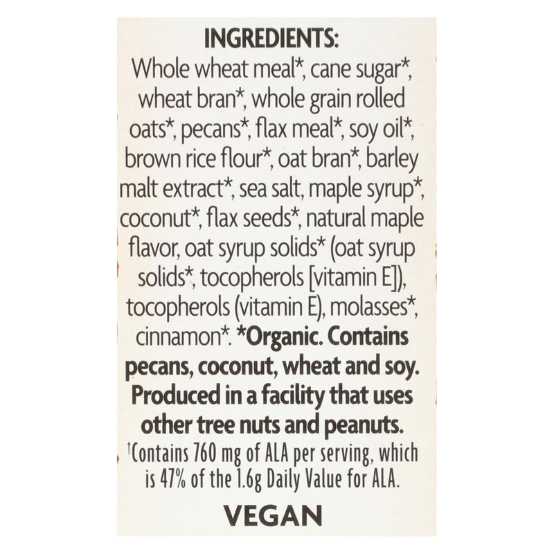 Nature's Path Maple Pecan Crunch - Flax Plus - Case Of 12 - 11.5 Oz. - GreatEagleInc