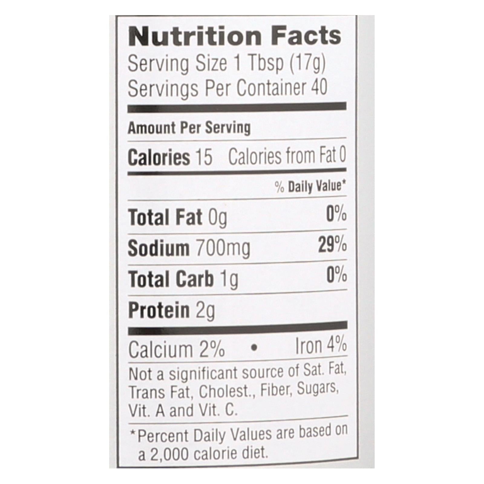 San - J Tamari Soy Sauce - Case Of 6 - 20 Fl Oz. - GreatEagleInc