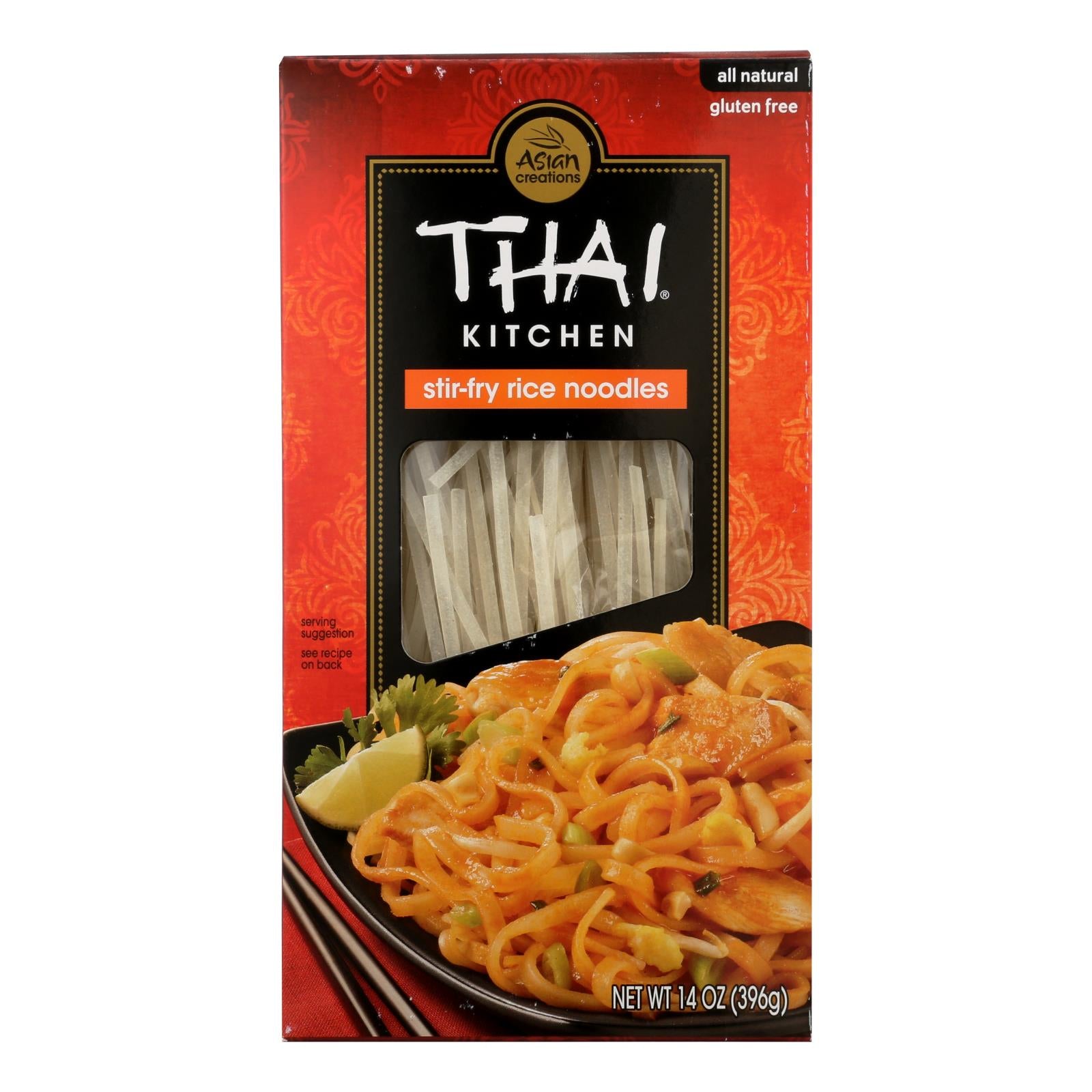 Thai Kitchen Stir-fry Rice Noodles - Case Of 12 - 14 Oz. - GreatEagleInc