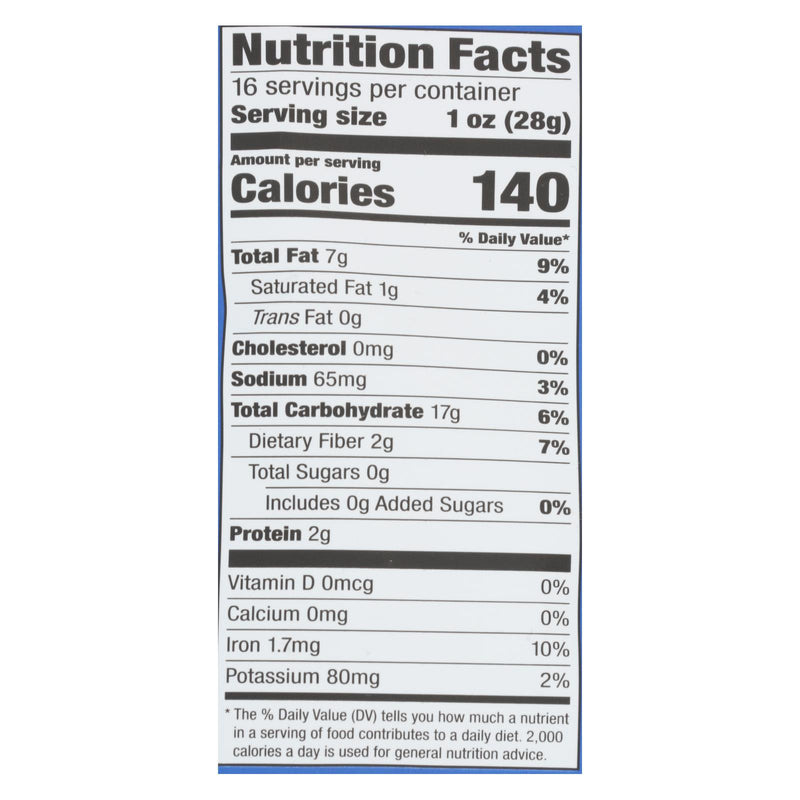 Garden Of Eatin' Blue Corn Tortilla Chips - Blue Corn - Case Of 12 - 16 Oz. - GreatEagleInc