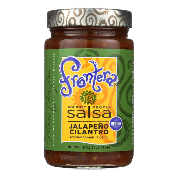 Frontera Foods Jalape?o Cilantro Salsa - Jalape?o - Case Of 6 - 16 Oz. - GreatEagleInc