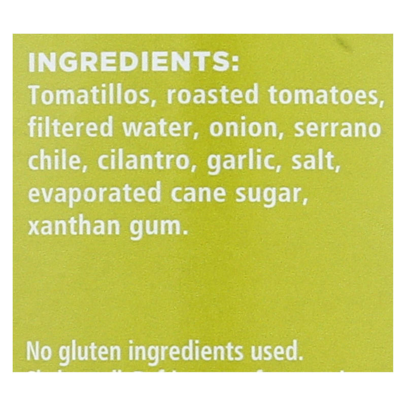 Frontera Foods Tomatillo Salsa - Tomatillo - Case Of 6 - 16 Oz. - GreatEagleInc