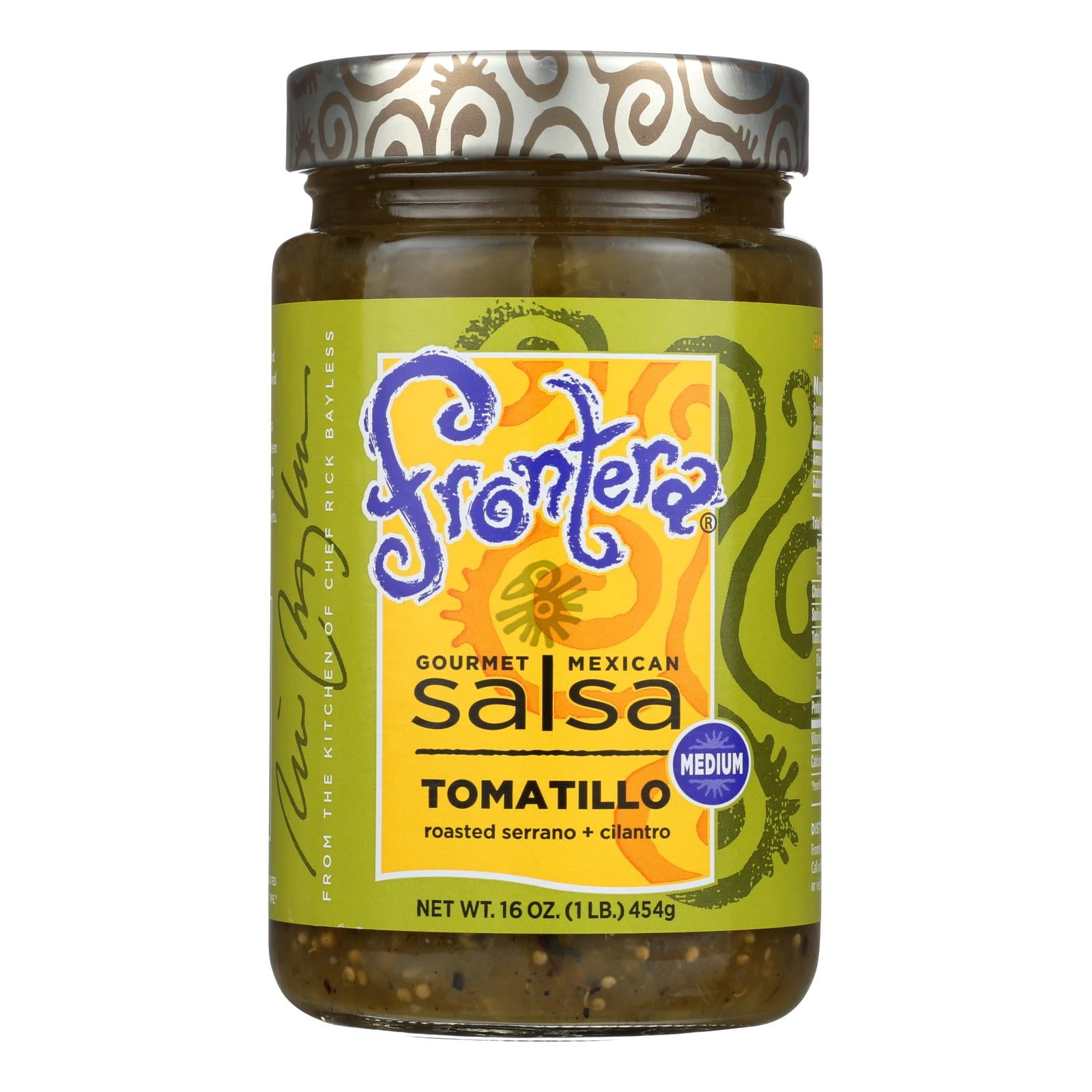 Frontera Foods Tomatillo Salsa - Tomatillo - Case Of 6 - 16 Oz. - GreatEagleInc