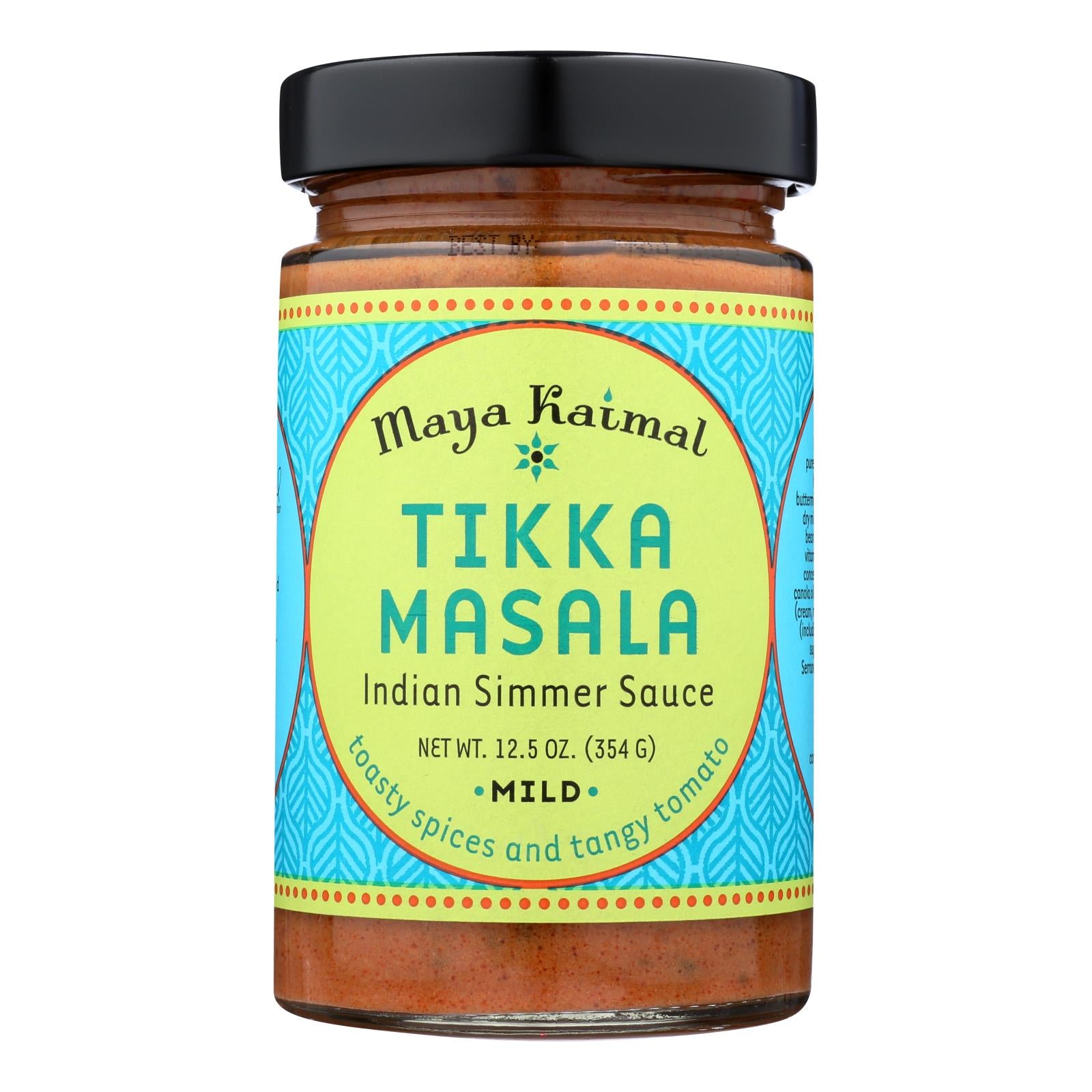 Maya Kaimal Tikka Masala Simmer Sauce - Case Of 6 - 12.5 Oz. - GreatEagleInc